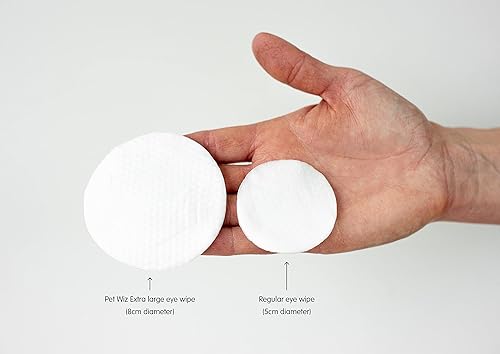 Miniatura 6 de pet wiz Toallitas de ojos de aloe vera para limpiar perros y gatos - Extra grandes