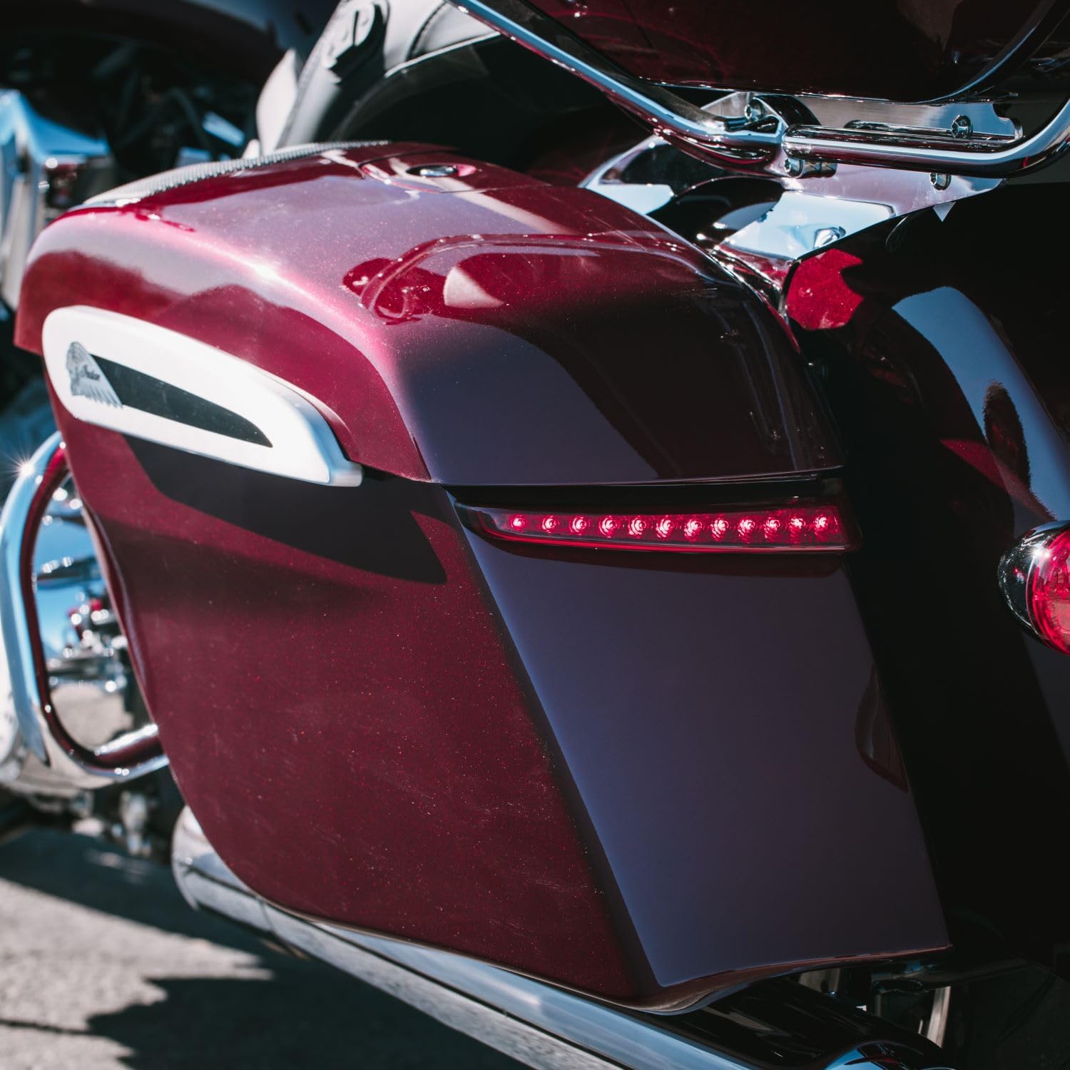 Indian Motorcycle Pathfinder Auxiliary LED Saddlebag Lights - 2889224