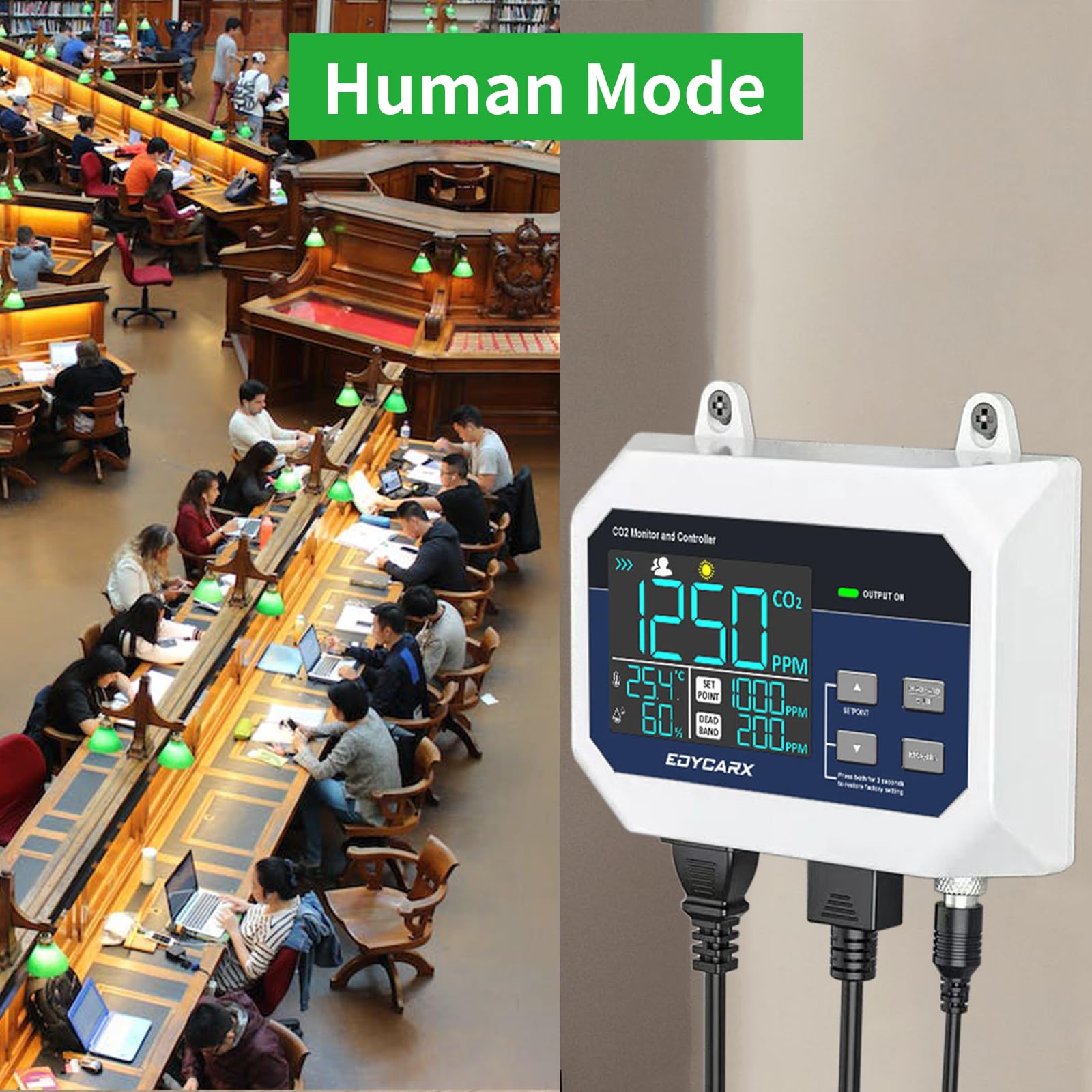 温室栽培用CO2モニター&コントローラーレギュレーターセット