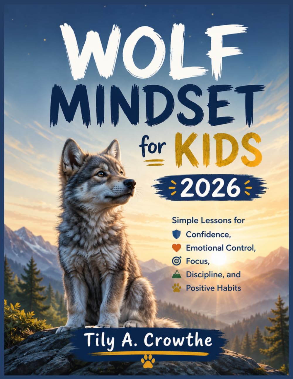 Wolf Mindset for Kids 2026: Simple Lessons for Confidence, Emotional Control, Focus, Discipline, and Positive Habits
