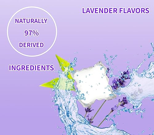 Miniatura 3 de TETEPV Limpiador de suelos duros, aroma de lavanda, 20 unidades (paquete de 1) hecho de ingredientes naturales, seguro para todos los suelos duros,