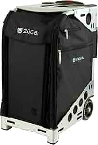 ZUCA PRO ズーカ シルバー 座れるキャリーバッグ　32L 機内持込可 1-3泊] ZUCA PRO Travel 32L Silver / Black 2輪 「スタンダード