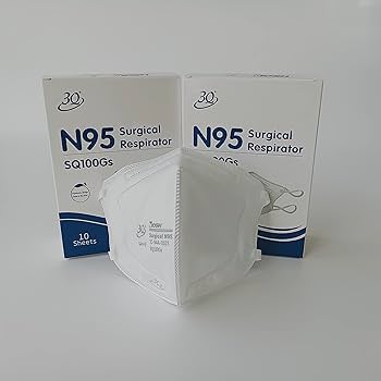 Amazon.co.jp: 3Q N95マスク SQ100Gs NIOSH認証・FDA認証 個包装