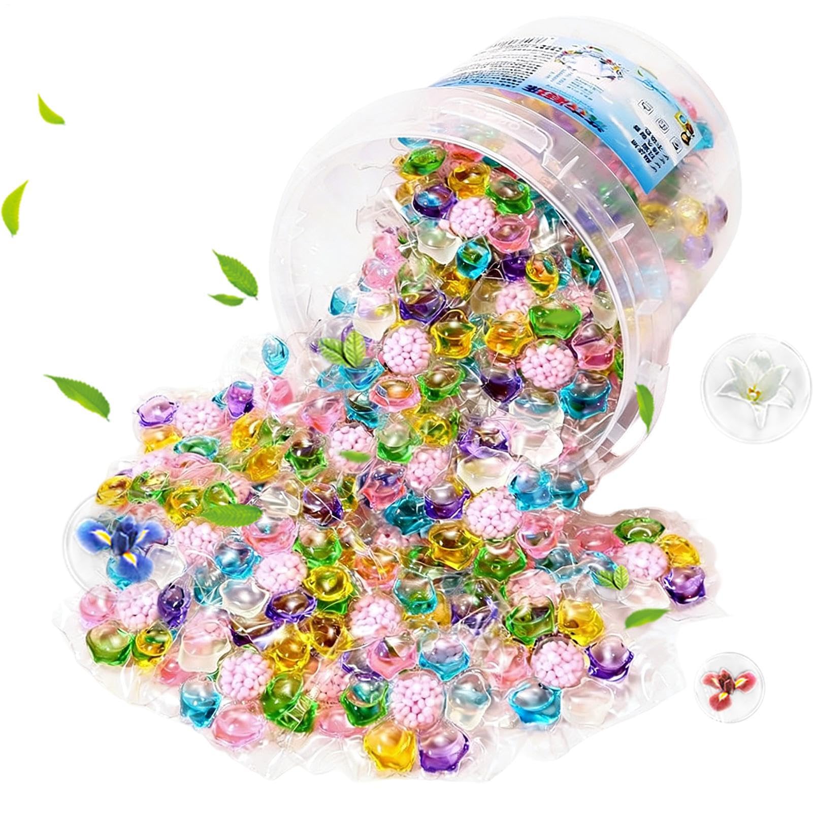 Laundry Detergent Pods - 100 Count Scented Stain Remover & Odor Fighter, High Efficiency Concentrated | Fragrance Washer Pods for Clothes, Bed Sheets, Linens, All Water Temps