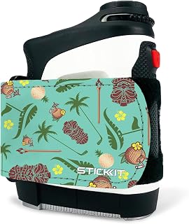 STICKIT Magnetic Rangefinder Strap | Strong Magnet Securely Holds to Golf Carts and Golf Clubs for Easy Access | Slim, Form Fitting, Size Adjustable
