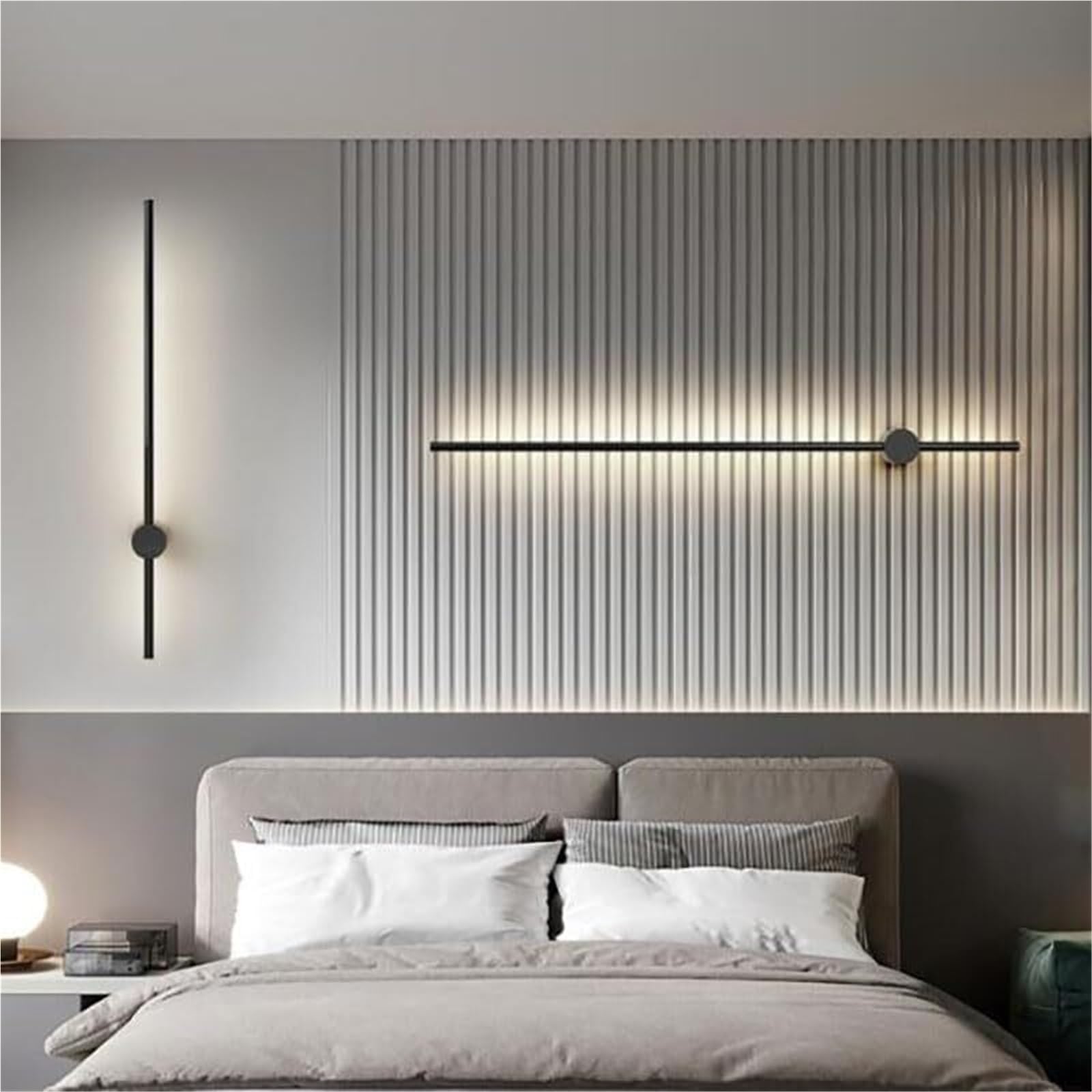 SXFSDOU Bathroom Light Fixtures, 350° Rotatable Vanity Lights, Modern Wall Sconce for Bathroom, Brushed Finish, Ideal Over Mirror Lighting