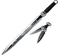 Vista 6 de Machete estilo calavera de fantasía de 26 pulgadas para colección, regalo, actividades al aire libre.