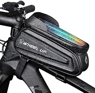 PROBEROS® Cycle Frame Bag, Bicycle Storage Bag with 6.5'' Waterproof TPU Touch Screen & Double Zipper Design, Cycle Mobile Price In India