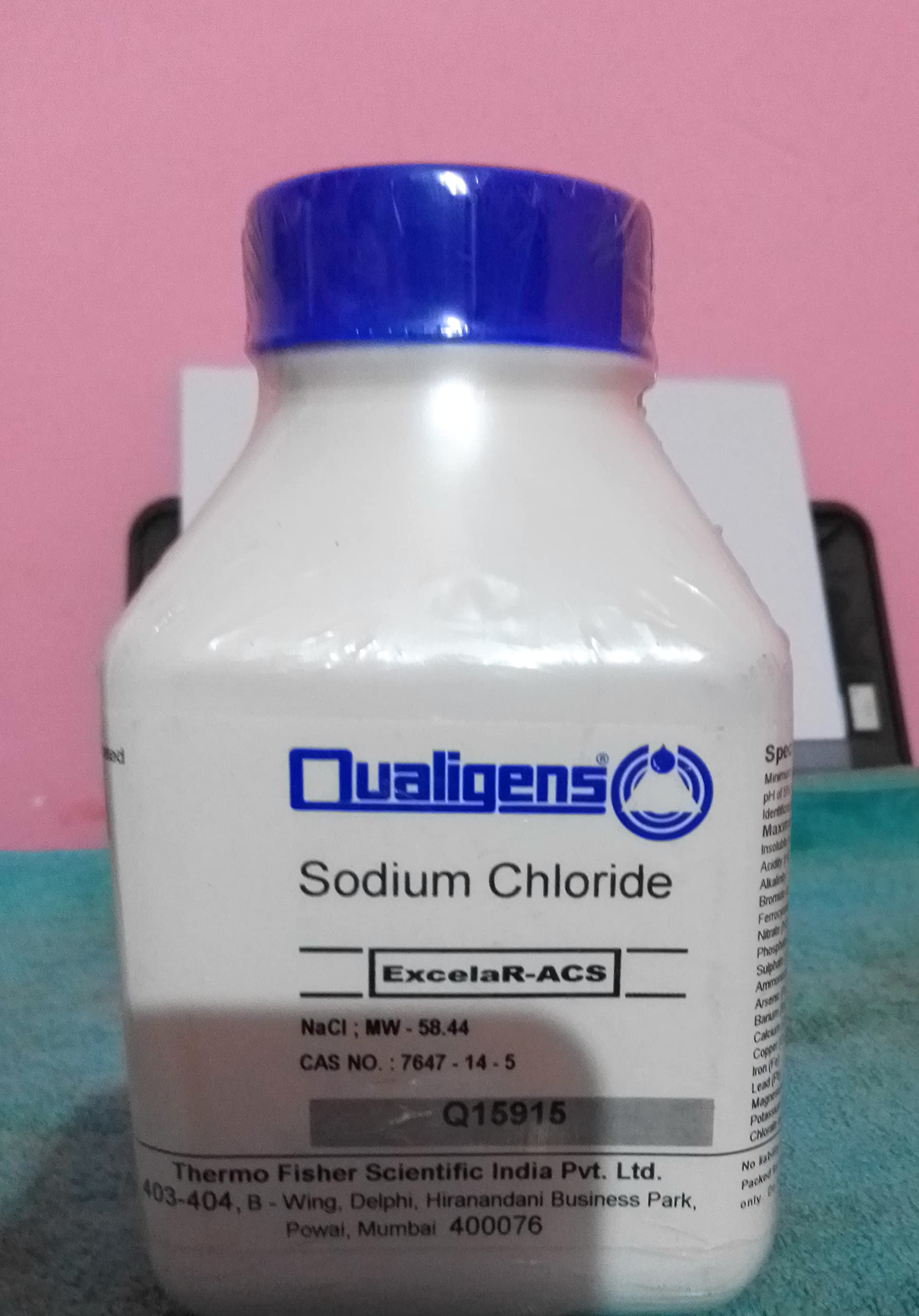Sodium Chloride 500 G Qualigens (B0B1F6TBM8) Amazon Price History, Amazon Price Tracker
