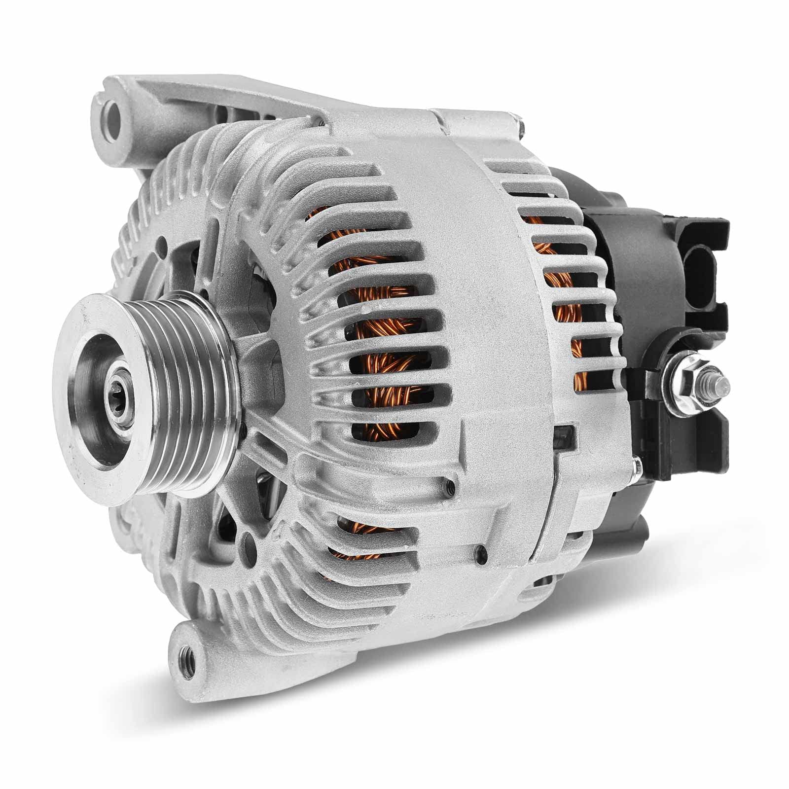 Frankberg Alternador con Polea de Rueda Libre Compatible con X5 E70 3.0d X6 E71 E72 xDrive35d X5 E70 3.0sd X5 E70 xDrive30d X5 E70 xDrive35d Replace# 12317801173,TG17C034