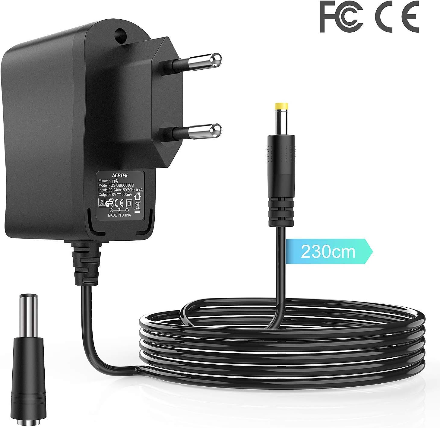 spina di alimentazione per il portatile dell