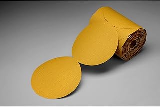 3M Stikit Gold Film Disc Roll 255L, P80, 5 in x NH, Die 500X, 100 discs per roll