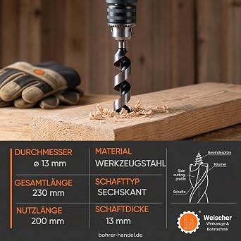 Wood drill bit.