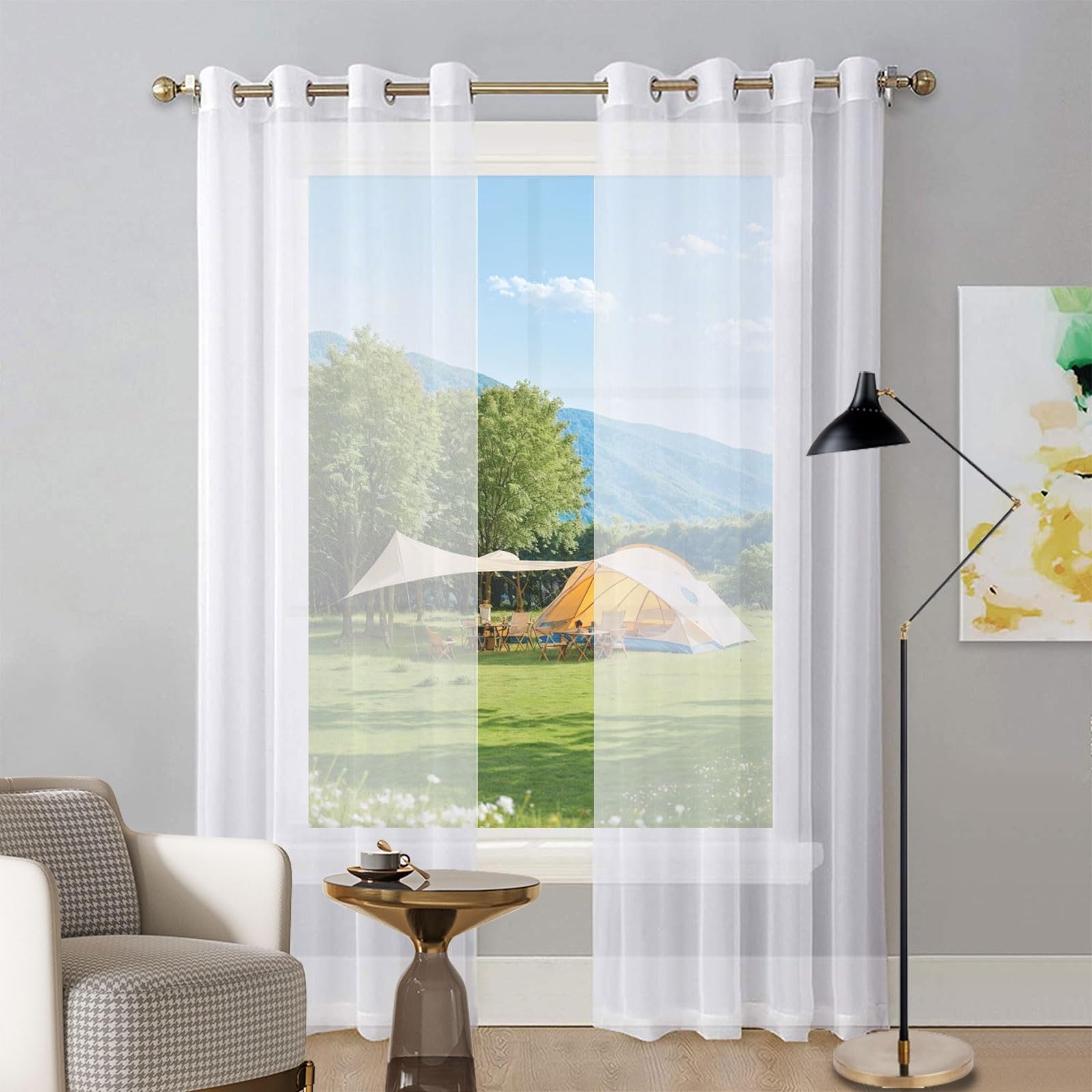 Rideaux occultants pour bloquer les regards indiscrets avec style naturel