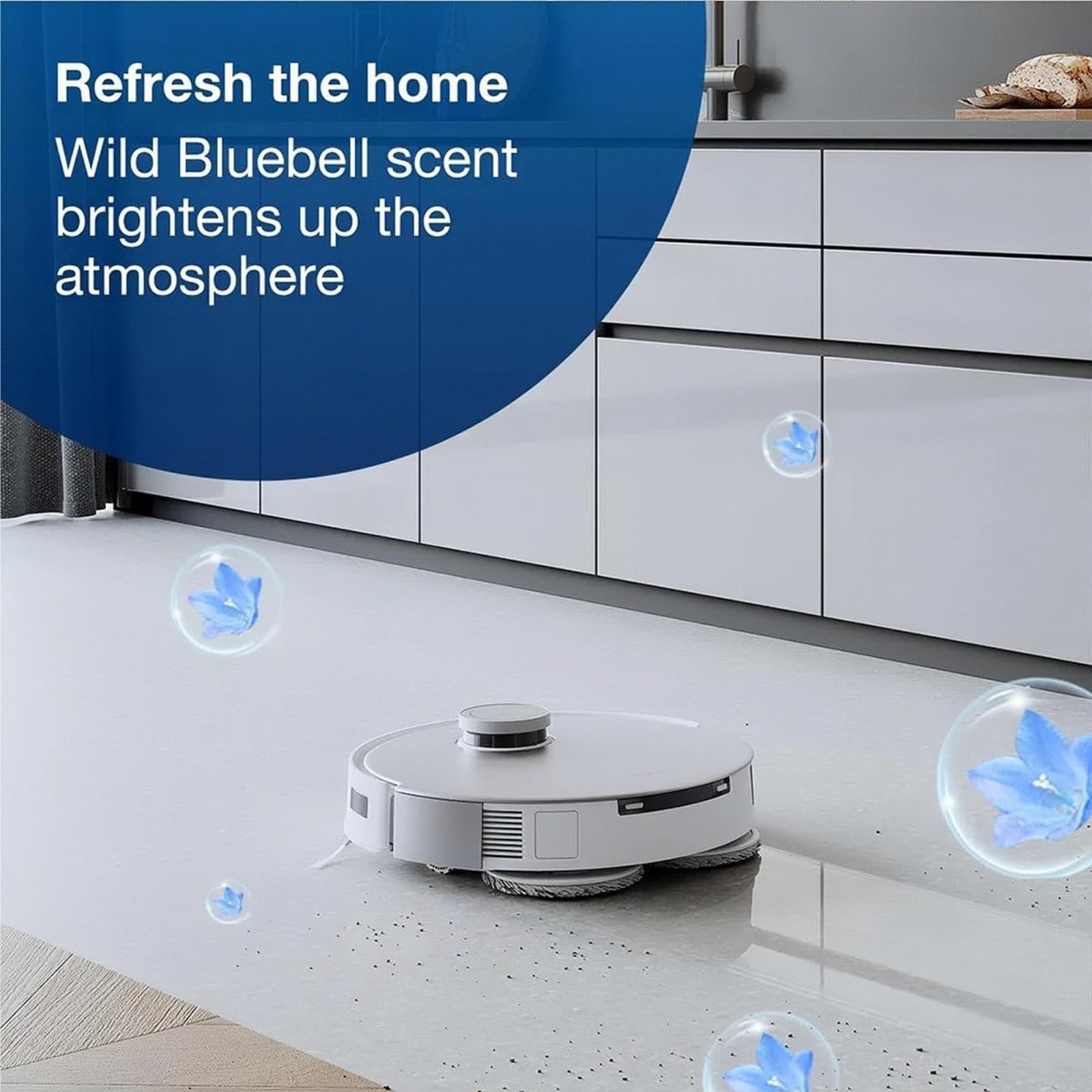 1L Bodenreinigungslösung mit großer Kapazität. Kompatibel mit ECOVACS DEEBOT. T30 Pro OmniT30S COMBO/T30S/X2 COMBO/X1 TURBO/X2/T20/T10 OMNI Reinigungslösung für Roboter Staubsauger.(2PCS 1L)