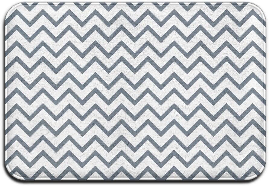 Dutt J Black And White Stripe Absorbent 40x60cm Entry Way Outdoor Door Mat With Non Slip Waterproof Thin Low Profile Door Mats Stylish Geometric Mat For Indoor Outdoor Kitchen Hallway Entry
