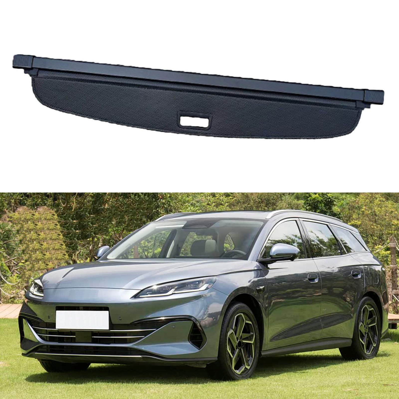 YYFYYDS Retractable Rear Trunk Parcel Shelf,Compatible with BYD Seal 06 DM-i Wagon 2025,Car storage