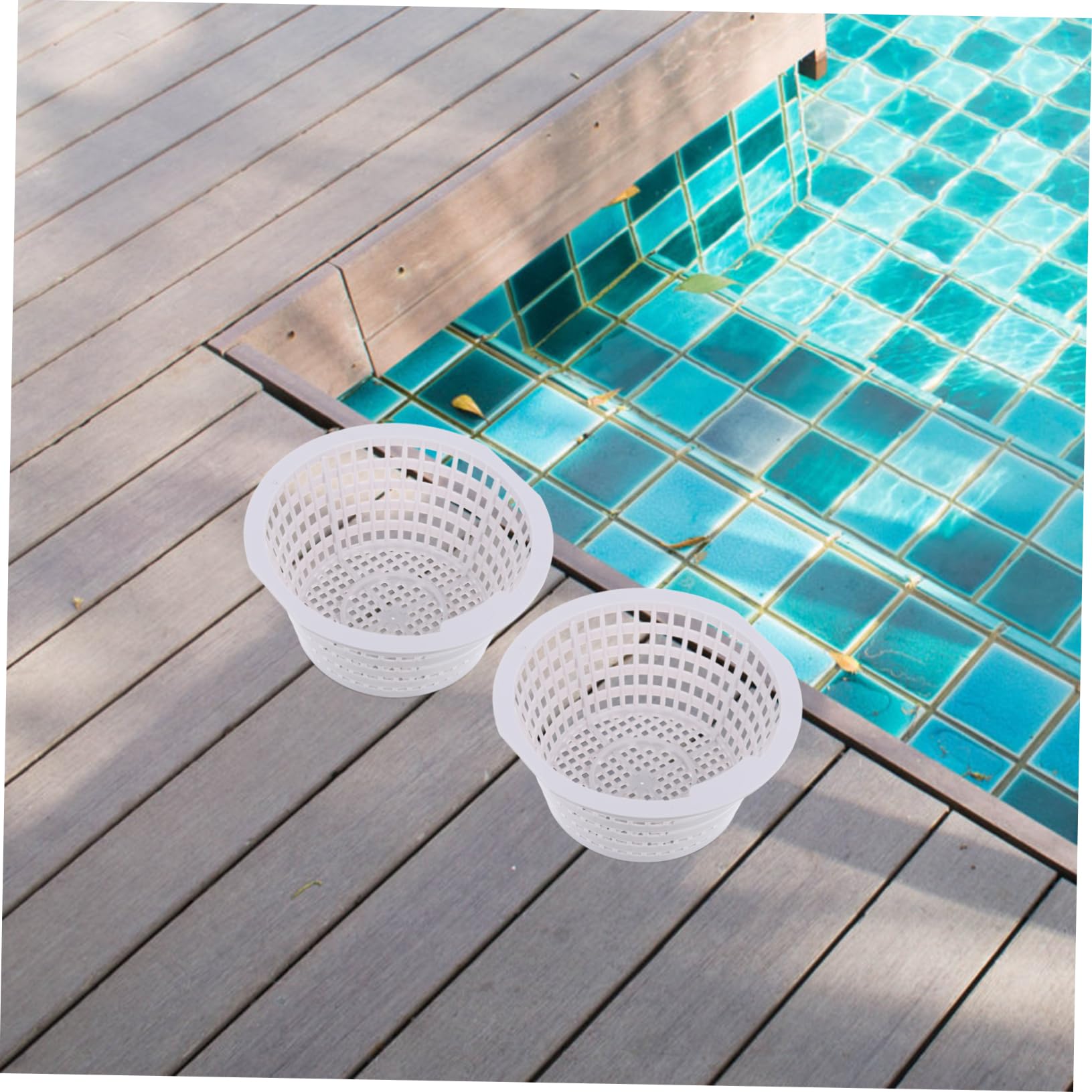 YARNOW 10 Piezas Skimmer para Piscina elevada Filtro de Piscina Skimmer de Piscina cestas de Hojas de Piscina Cesta de de Piscina Cesta de Piscina Filtro de Basura de Piscina AbS