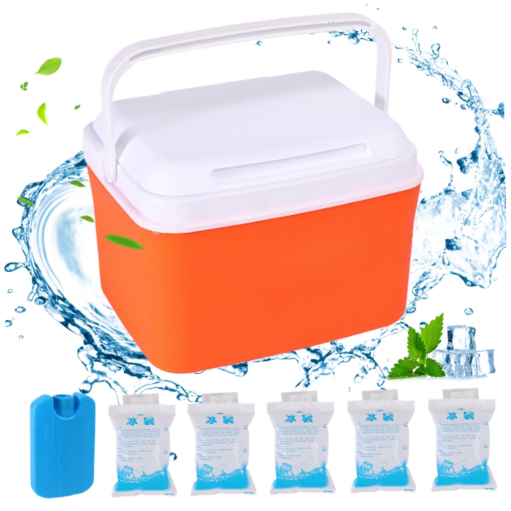 Glacière Pique-Nique Pinnacle Prudence - 4.5 Litres | Garde Au Frais 48h | Sans BPA | Portable Pour Camping, BBQ