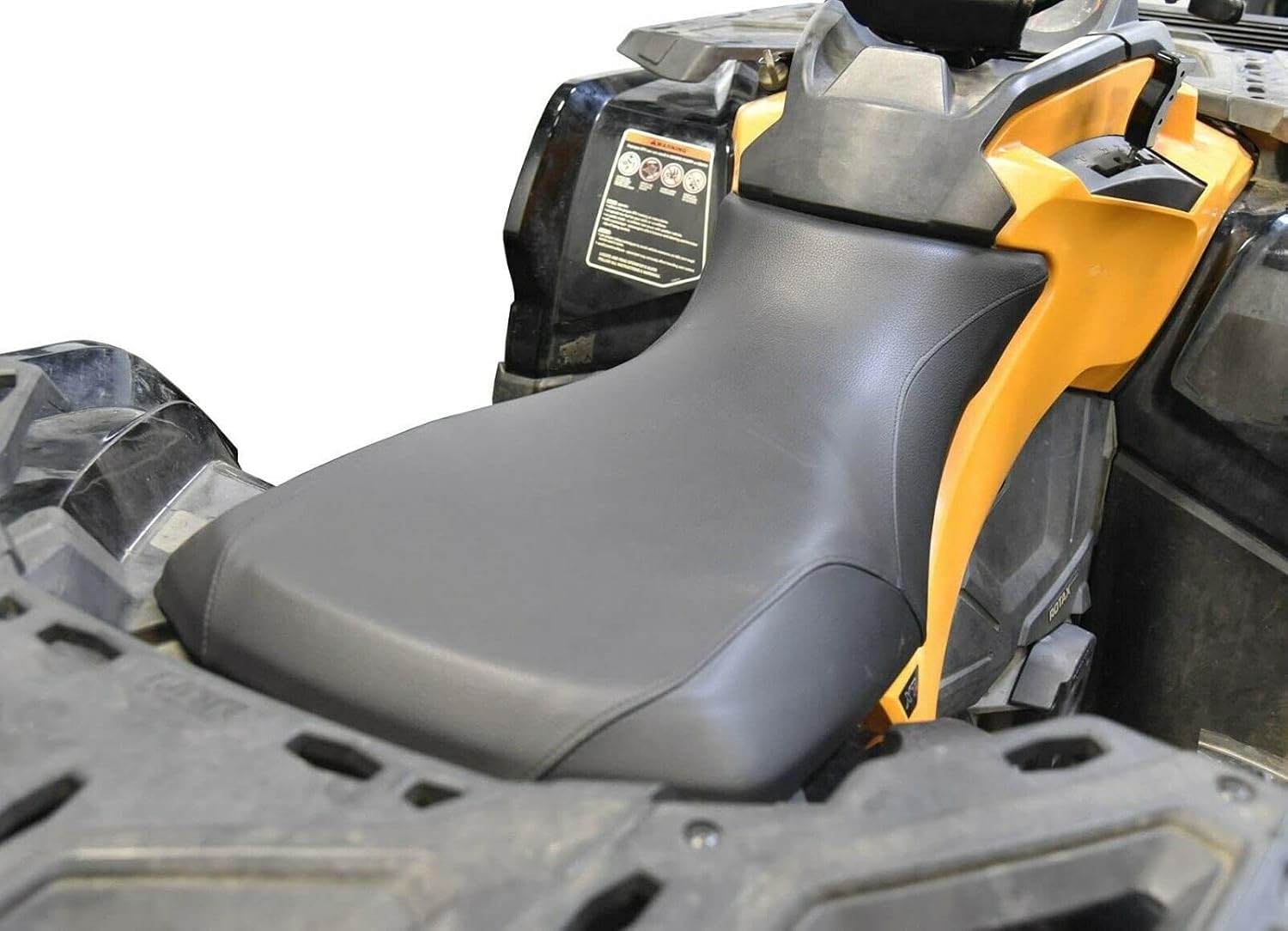 Quad Logic Seat Cover Replacement – Fits Can-Am Outlander 450/570/650/850/1000 GEN2 (2013–2021) – All-Weather Vinyl, 4-Way Stretch – Seat Cover Only – Made in USA