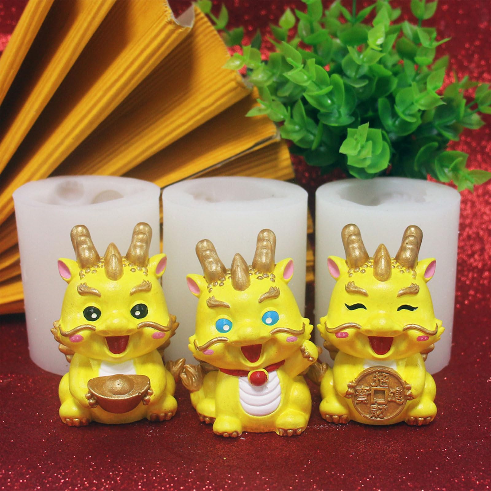 Zkhxhtg bakeware sets Silicone Cake Mold Chocolate Moulds Candle Making Molds Silicone Craft Mould Silicone for Hand-Making