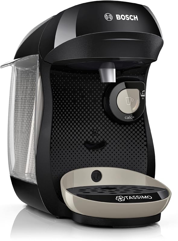Bosch Tassimo Happy TAS109E kapszulás kávéfőző 70+ ital fekete/bézs