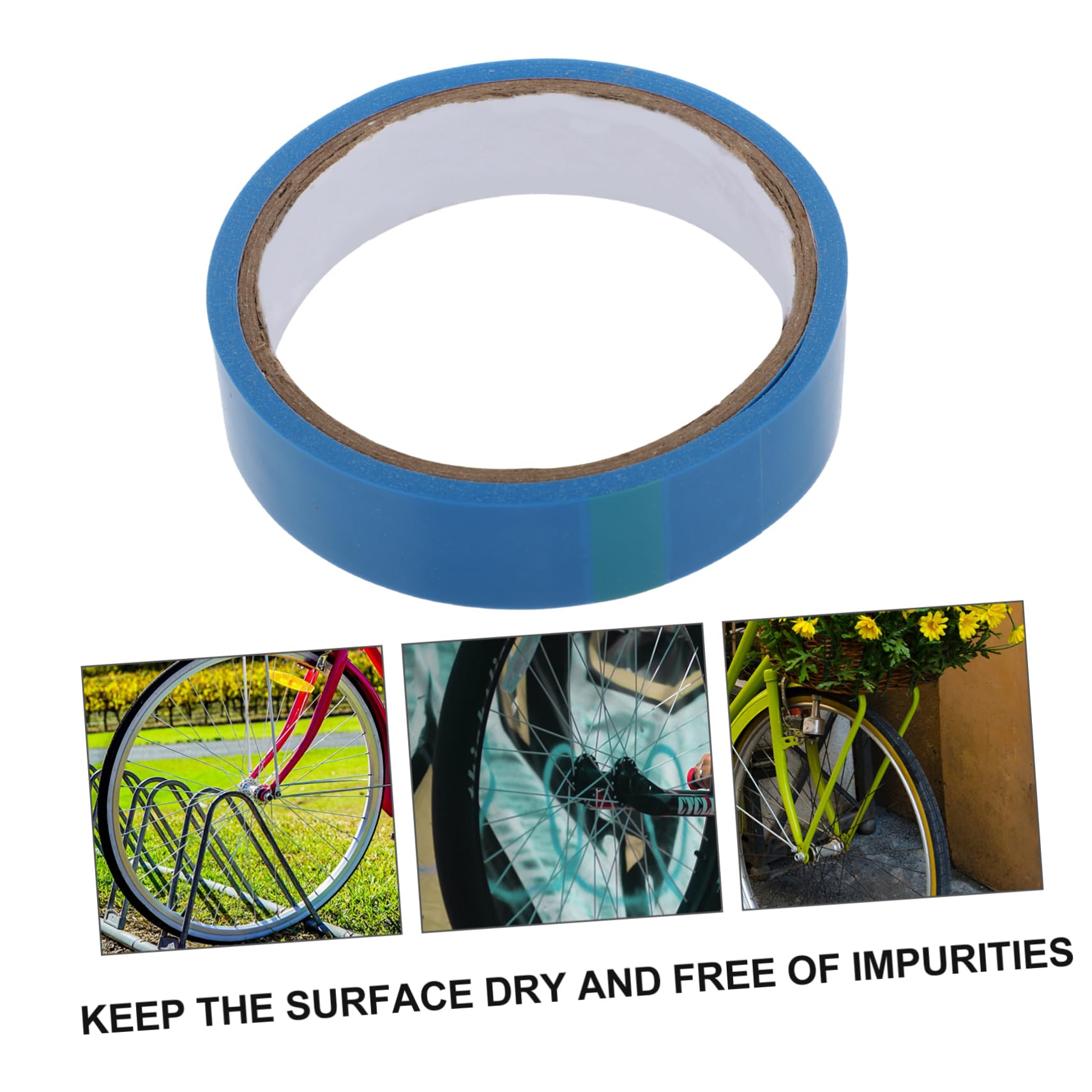 Healeved 5pezzi Nastro Di Fodera Per Pneumatici Da Bici Riparazione Facile e Adesiva Nastro Per Sigillatura Tubeless Metri Di Materiale Resistente Accessorio Per Biciclette e Copertoni
