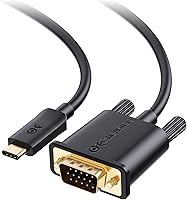 Vista 1 de Cable Matters Cable USB C a VGA (cable USB-C a VGA) de 6 pies - Thunderbolt 4 / USB4 / Thunderbolt 3 Puerto compatible con MacBook Pro, Dell XPS 13