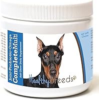 Vista 182 de Healthy Breeds Schnauzer miniatura todo en uno multivitamínico suave masticable 90