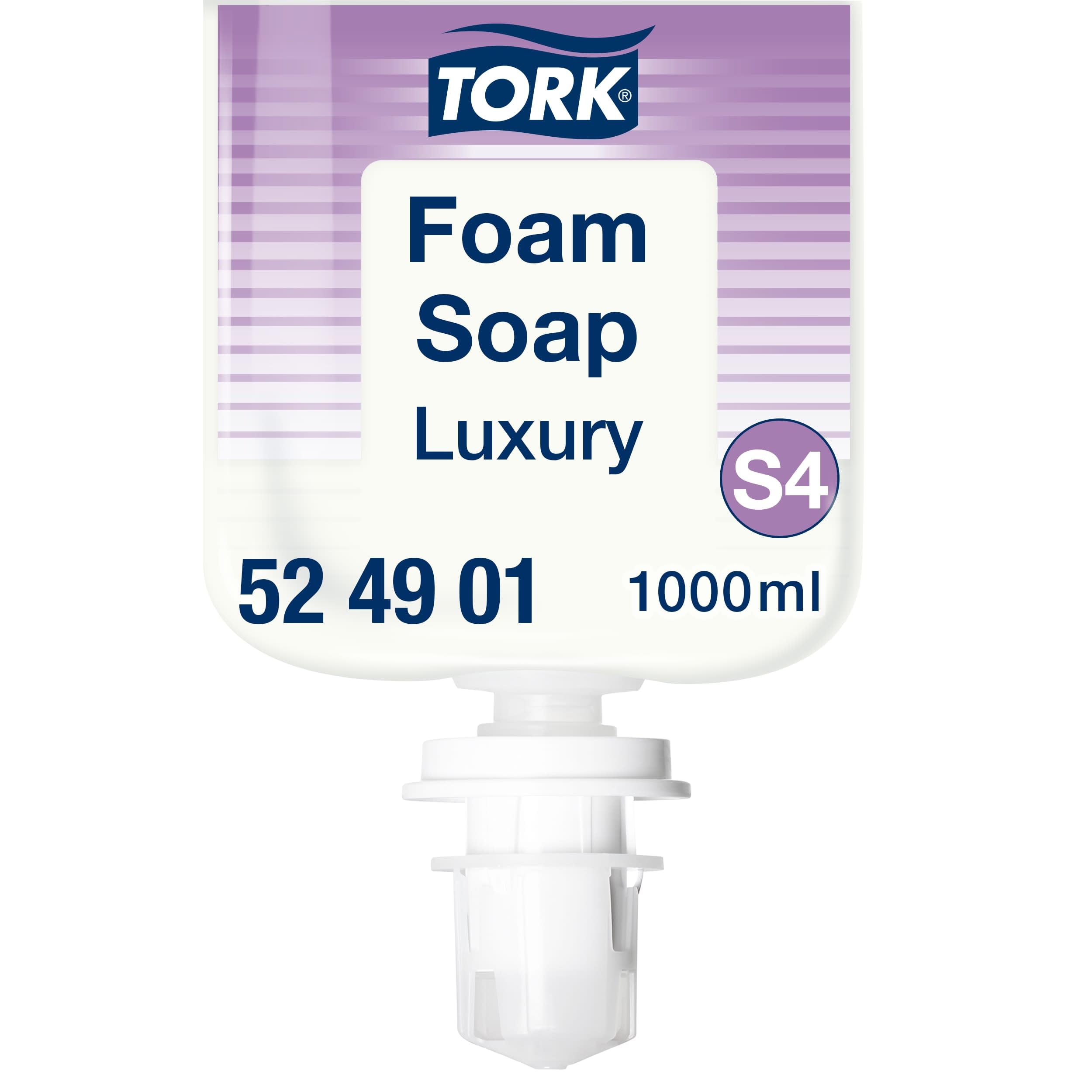 Tork Luxury Foam Soap S4, Floral Scent, 1000ml, 524901