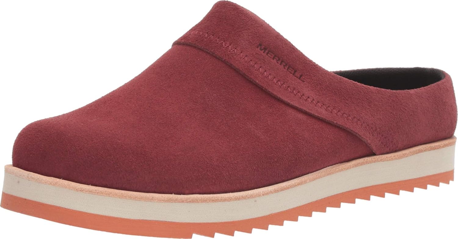 merrell juno clog suede