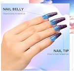 Nicedeco Hema-free,Cruetly-free,Vegan, couleur changer gel ongles polonais?15ML bleu température humeur changé gel polonais DIY Nail Art Salon Manucure Cadeaux pour les femmes- 04