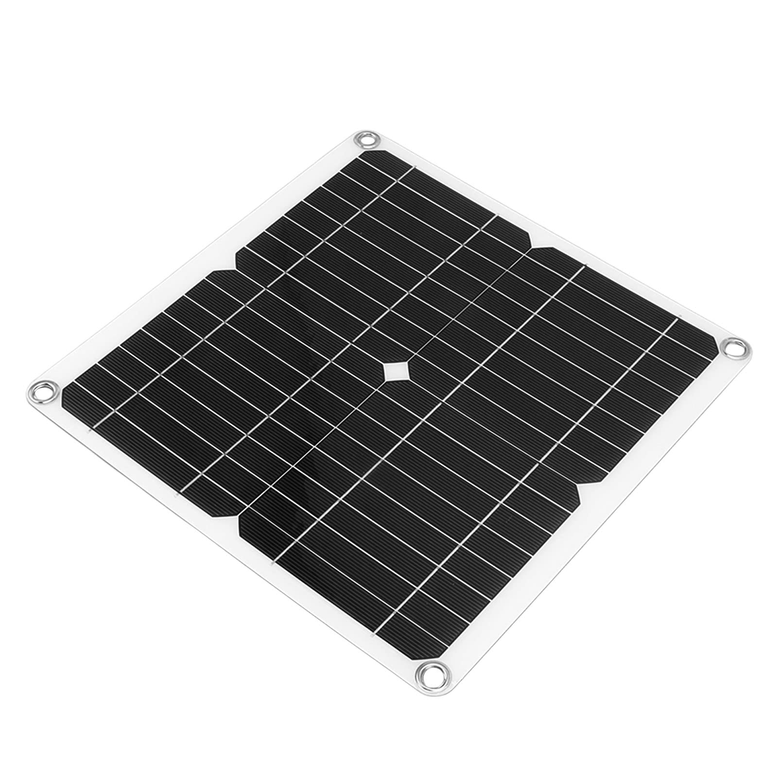 Zestaw paneli słonecznych 12 W, 12 V, półelastyczny, monokrystaliczny, wodoszczelny, IP65, przenośna ładowarka solarna z kontrolerem 100 A, do kampera