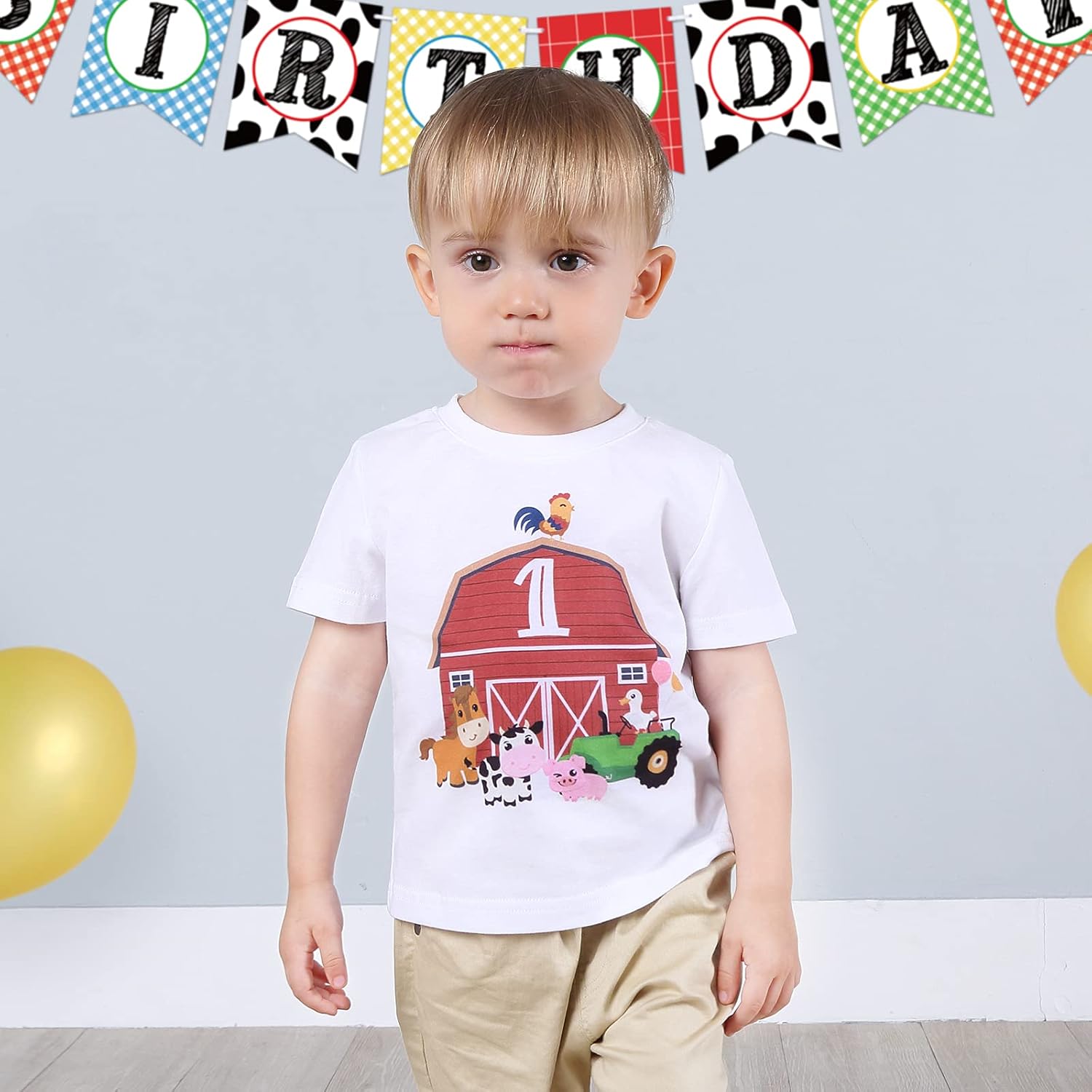 T shirt for 1 year old boy Clearance