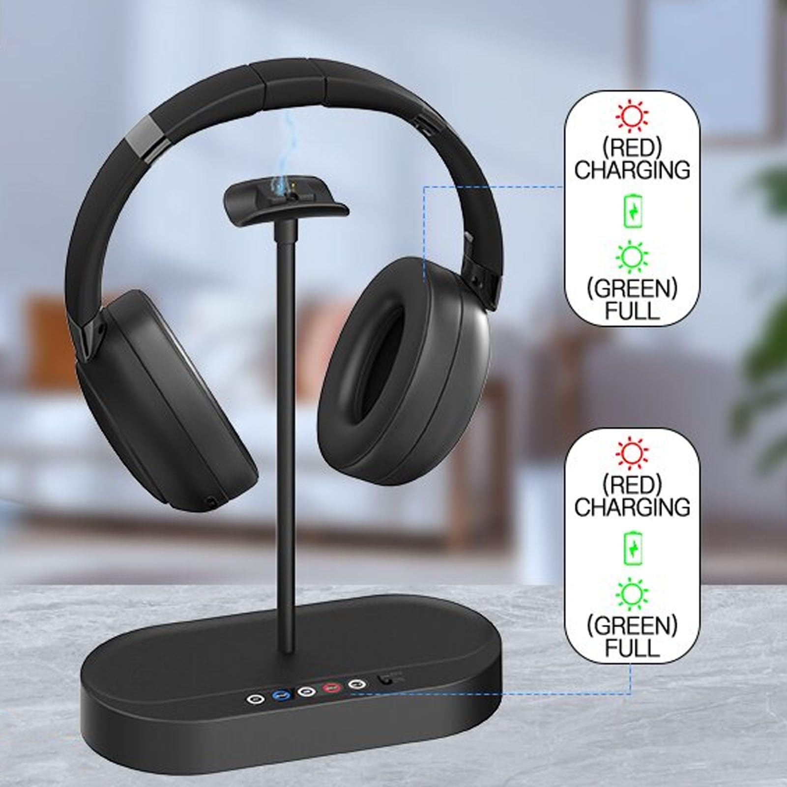 Cuffie TV Bluetooth con Trasmissione Stabile per Anziani Cuffie TV Wireless Dal Design Confortevole