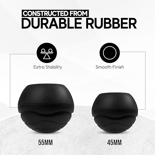 Miniatura 3 de Patas de goma estabilizadoras para silla de campamento Helinox  Tapa duradera para patas de silla de exterior, ayuda a la estabilidad en superficies