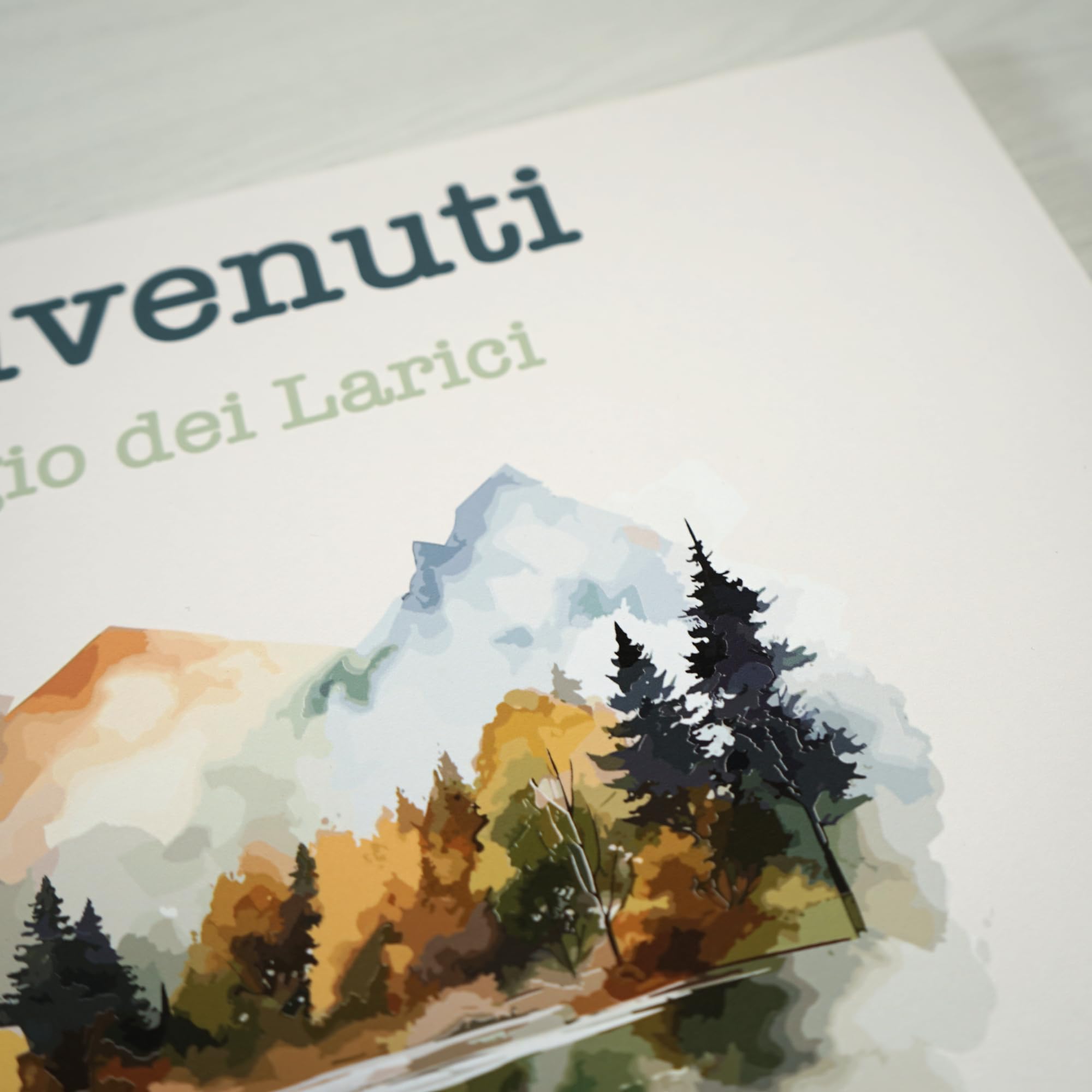 Libro degli Ospiti casa in Montagna, Libro degli Ospiti per b&b, Hotel, Agriturismi, Libro degli Ospiti per Rifugi, residenze in Montagna (Montagna)