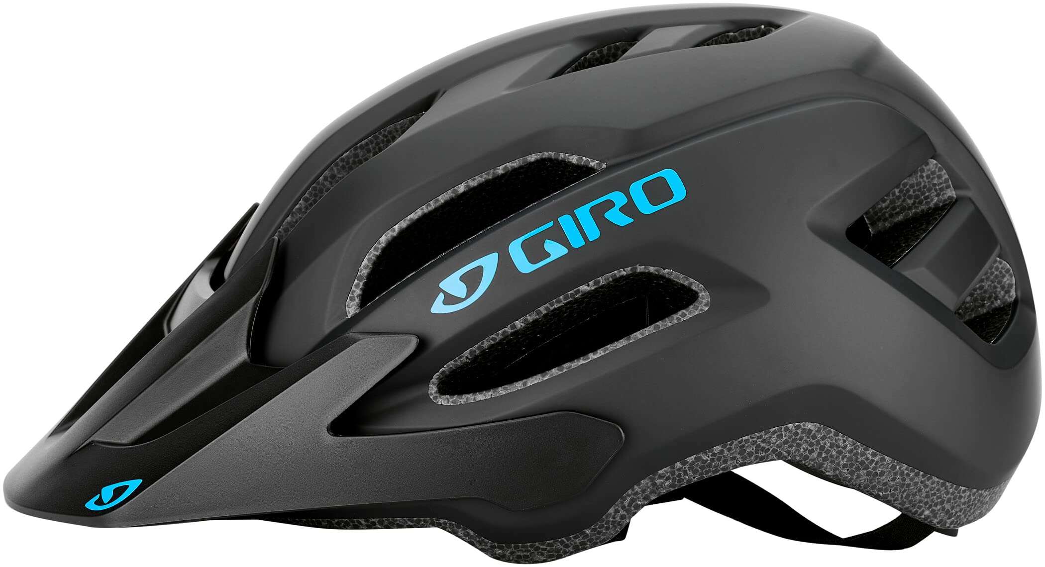 Giro Fixture II (UY) – Fahrradhelm – In-Mold – EPS-Schale – verstellbare Passform – Gute Belüftung – Trail & Enduro geeignet – MIPS – CE EN1078 – Black/Blue, Größe: L