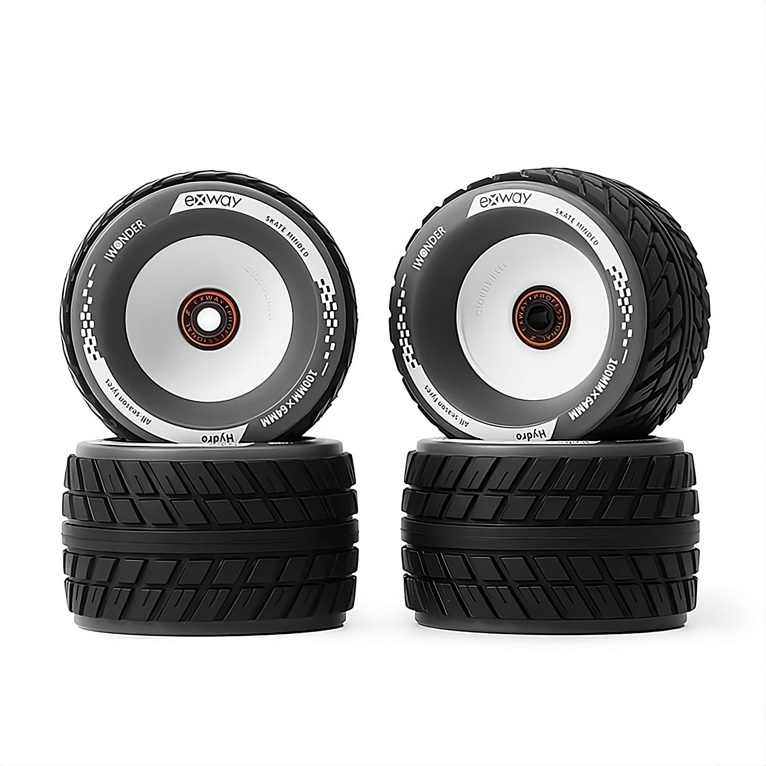 Buy EXWAY 100mm AllSeason Hydro Tires, Lightweight Off Road All