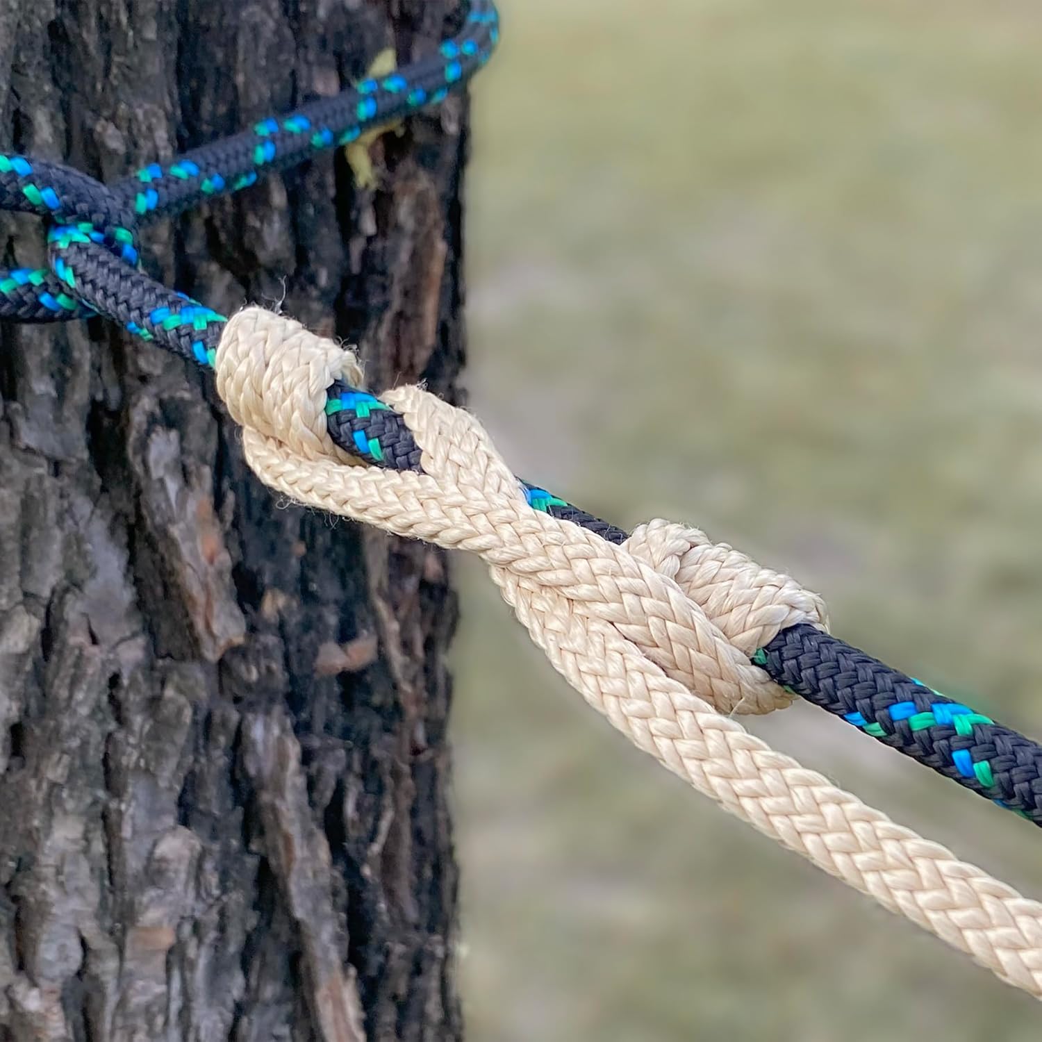 GM CLIMBING 6.8mm Endless Prusik Loop 100% Technora 25kN Heat Resistant Friction Hitch Cord Hollow Braid for Rappel Abseil Backup, Adjustable Anchor Set-up, Rescue Rigging Hammocks