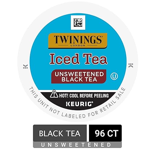 Miniatura 3 de Twinings Cápsulas K-Cup de té negro sin azúcar para Keurig, cafeína, refrescante, suave, té negro, 24 unidades (paquete de 4)