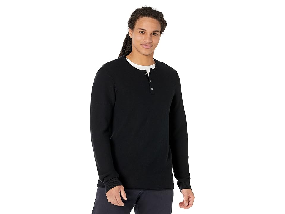 Buffalo David Bitton Wamill (Black) Men's Clothing INTERNATIONAL SHIPPING