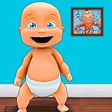 いたずら好きの赤ちゃん、パパにいたずら！楽しい保育園シミュレーター3D