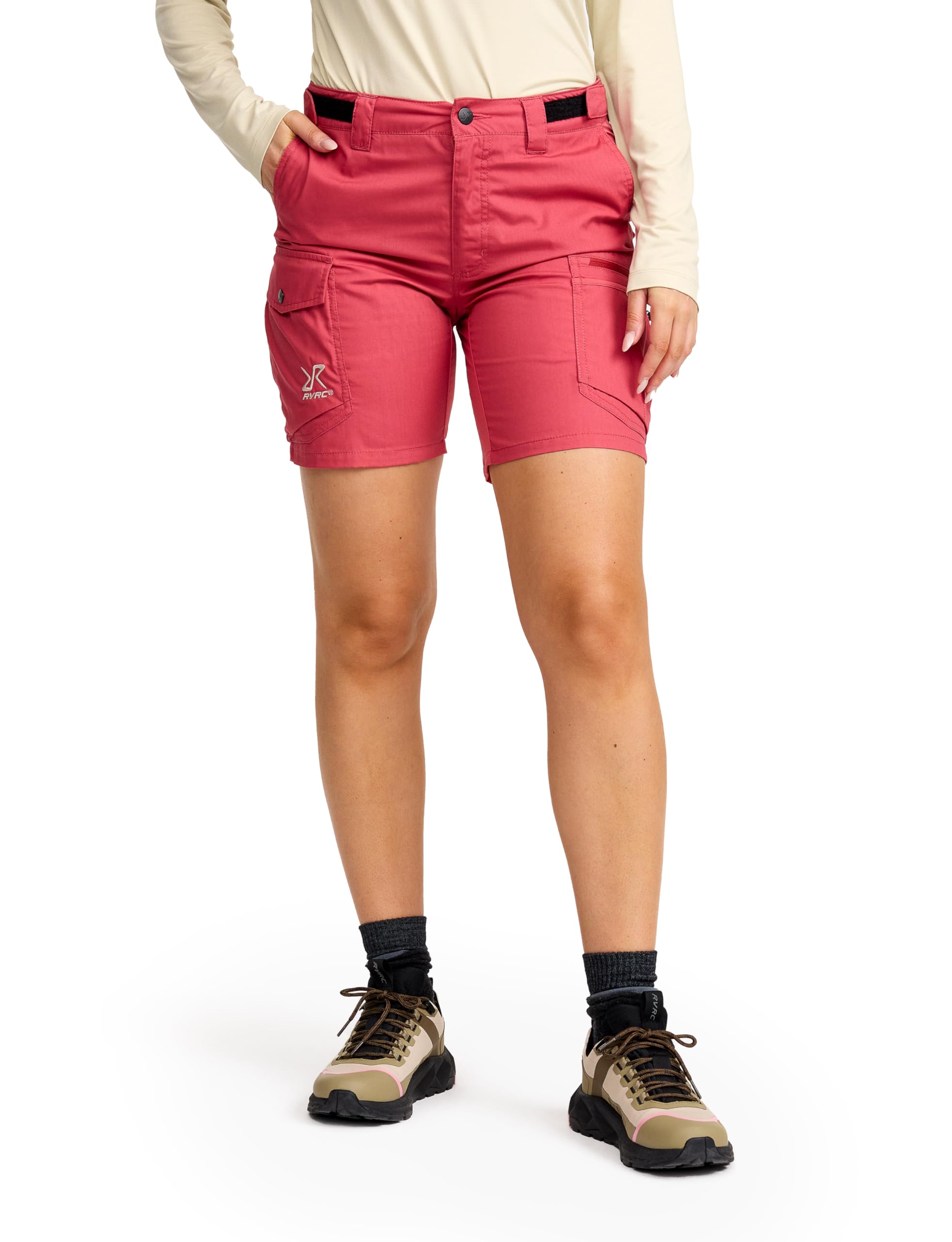 RevolutionRace Rambler Lightweight PRO Shorts da Donna, Pantaloncini Leggeri e Pantaloncini da Trekking