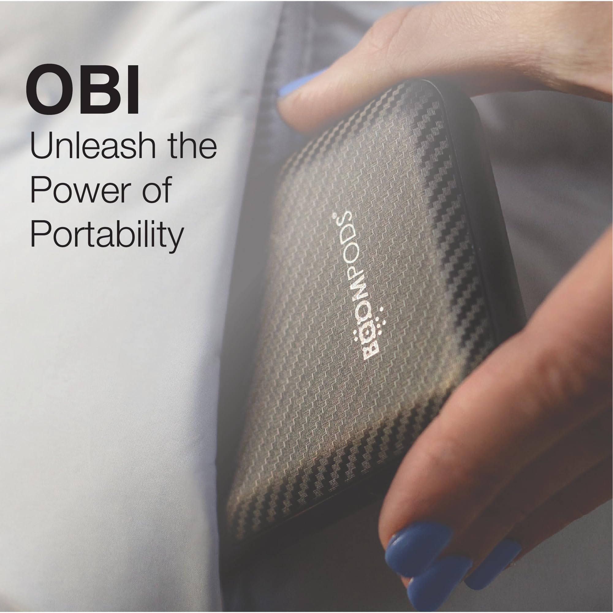 Power Bank Obi-Power 10000mAh Quick Charge USB-C USB - Dettaglio