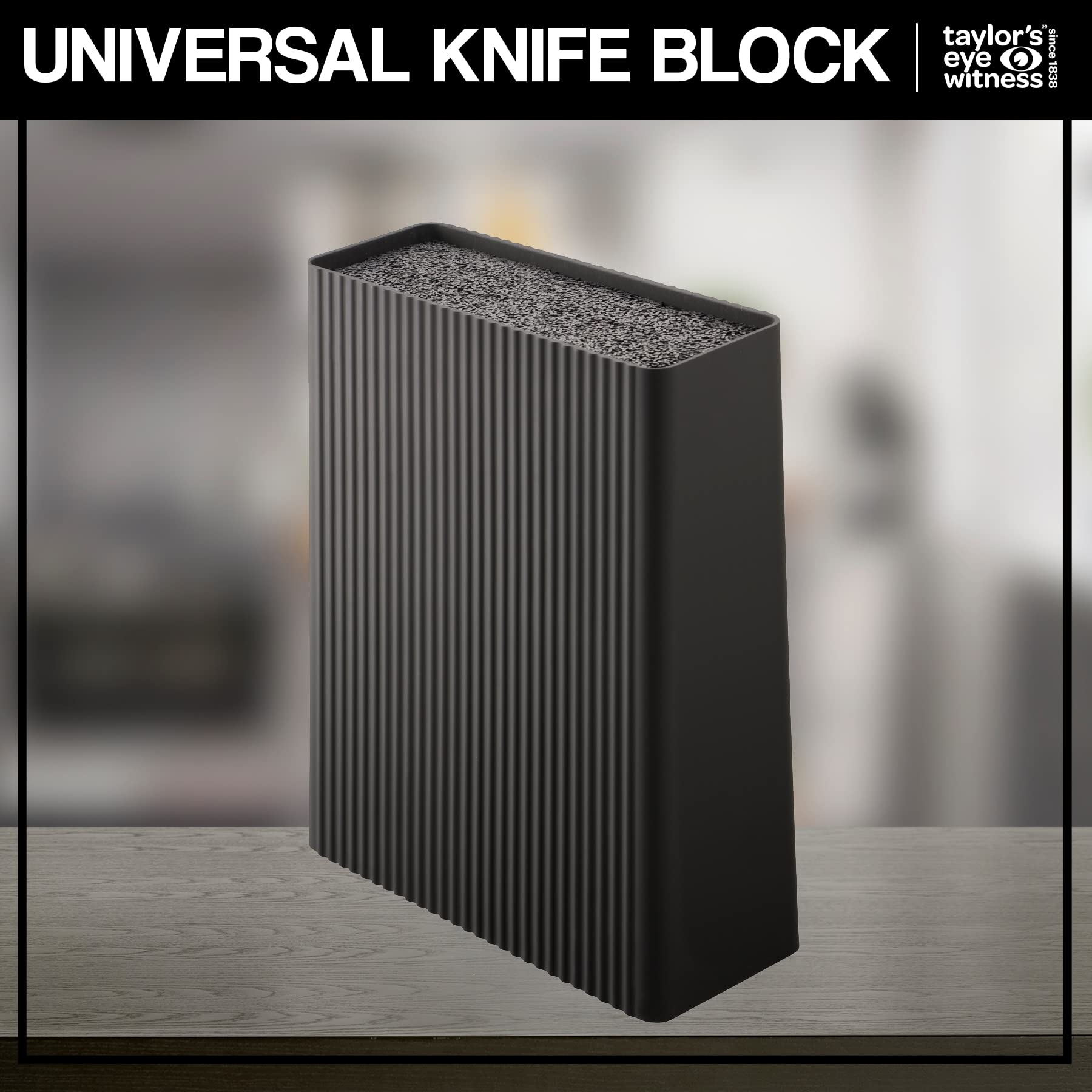 Messeraufbewahrung (Universal-Messerblock – Soft Touch)