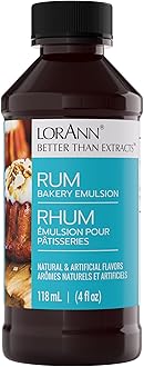 Bakery Emulsions Natural and Artificial Flavor 4oz-Rum, Other, Multicoloured, 6.82 x 6.82 x 13.43 cm