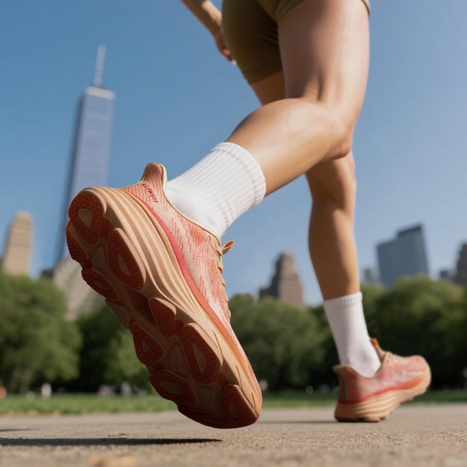 Women's Slip On Walking Shoes Hands-Free Cushion Running Tennis ActiveSolid Non-Slip Comfortable Workout Gym Athletic Fashion Sneakers - Image 2