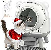 Cavrtbany Automatic Self-Cleaning Litter Box for Multiple Cats - App Control, Safety Sensors, Odor-Free, Health Monitoring