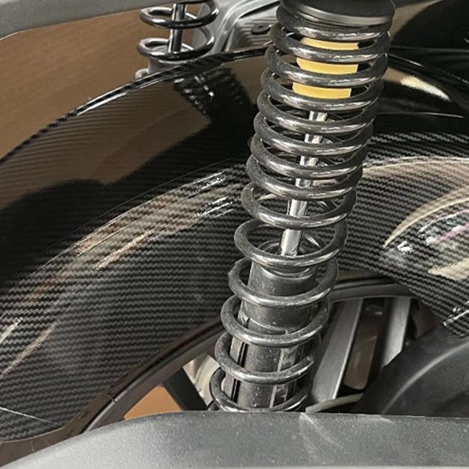 High Resistance ABS Rear Guard Mudguard Anti Splashes Weatherproof Rear Splashes Suitable for NSS3